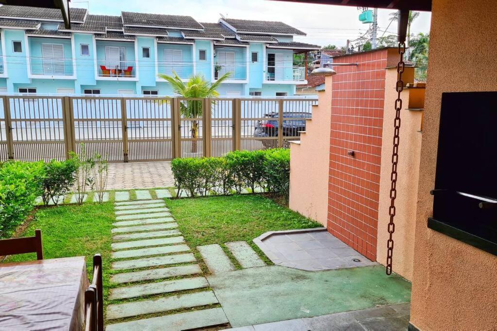 100Mts Da Praia Com Churrasqueira, Piscina E Wi-Fi Caraguatatuba Exterior foto